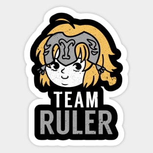 Team Ruler Sticker